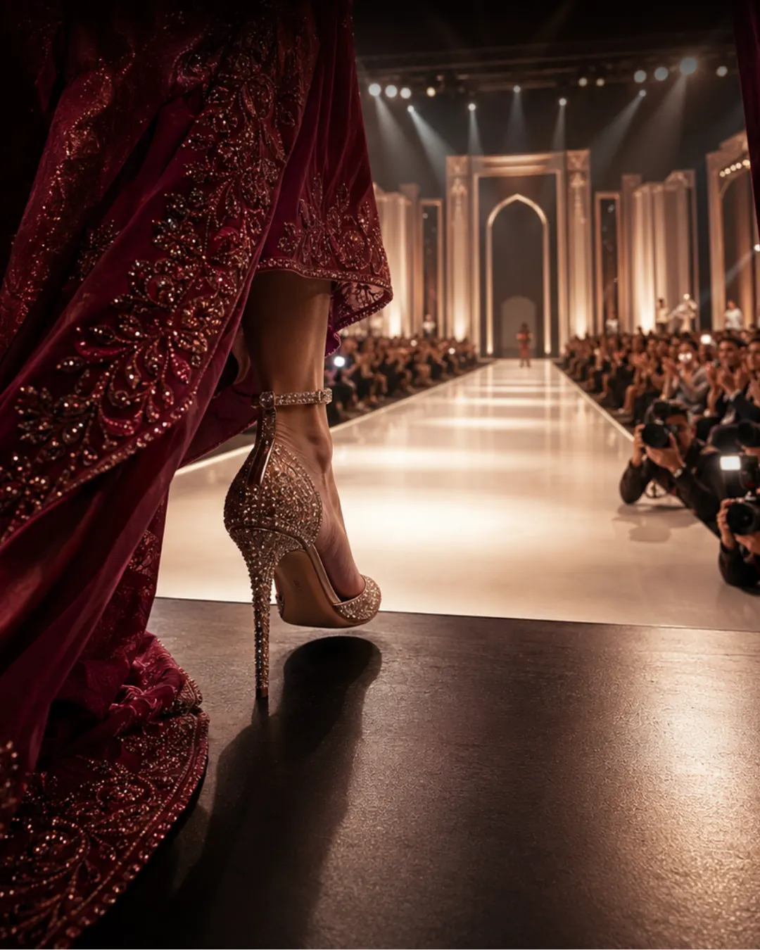 A crowned Jewel of South laureate in couture