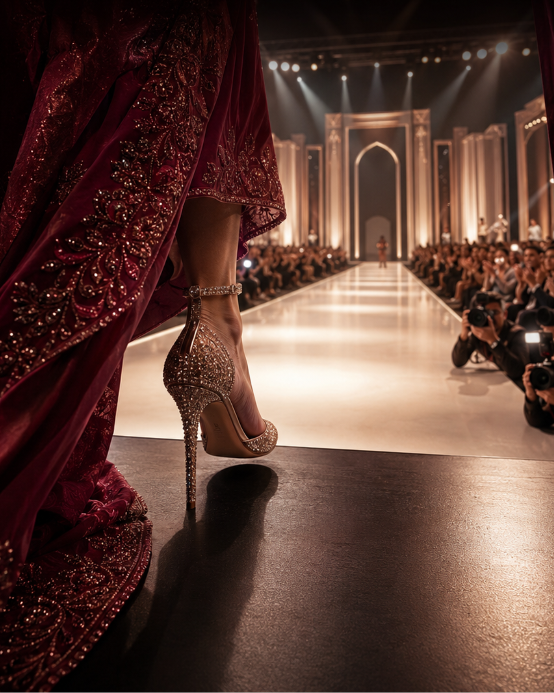 A crowned Jewel of South laureate in couture